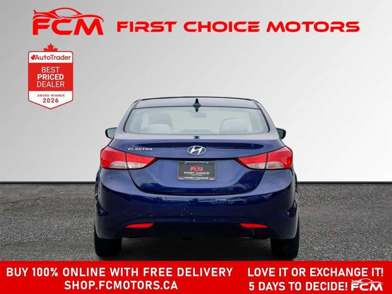 2013 Hyundai Elantra GL   FULLY CERTIFIED WITH WARRANTY Photo