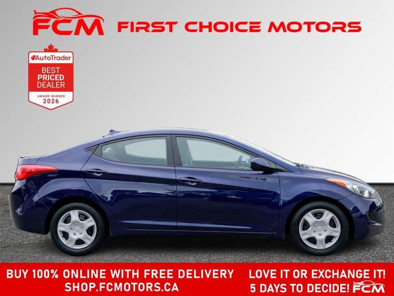 2013 Hyundai Elantra GL   FULLY CERTIFIED WITH WARRANTY Photo