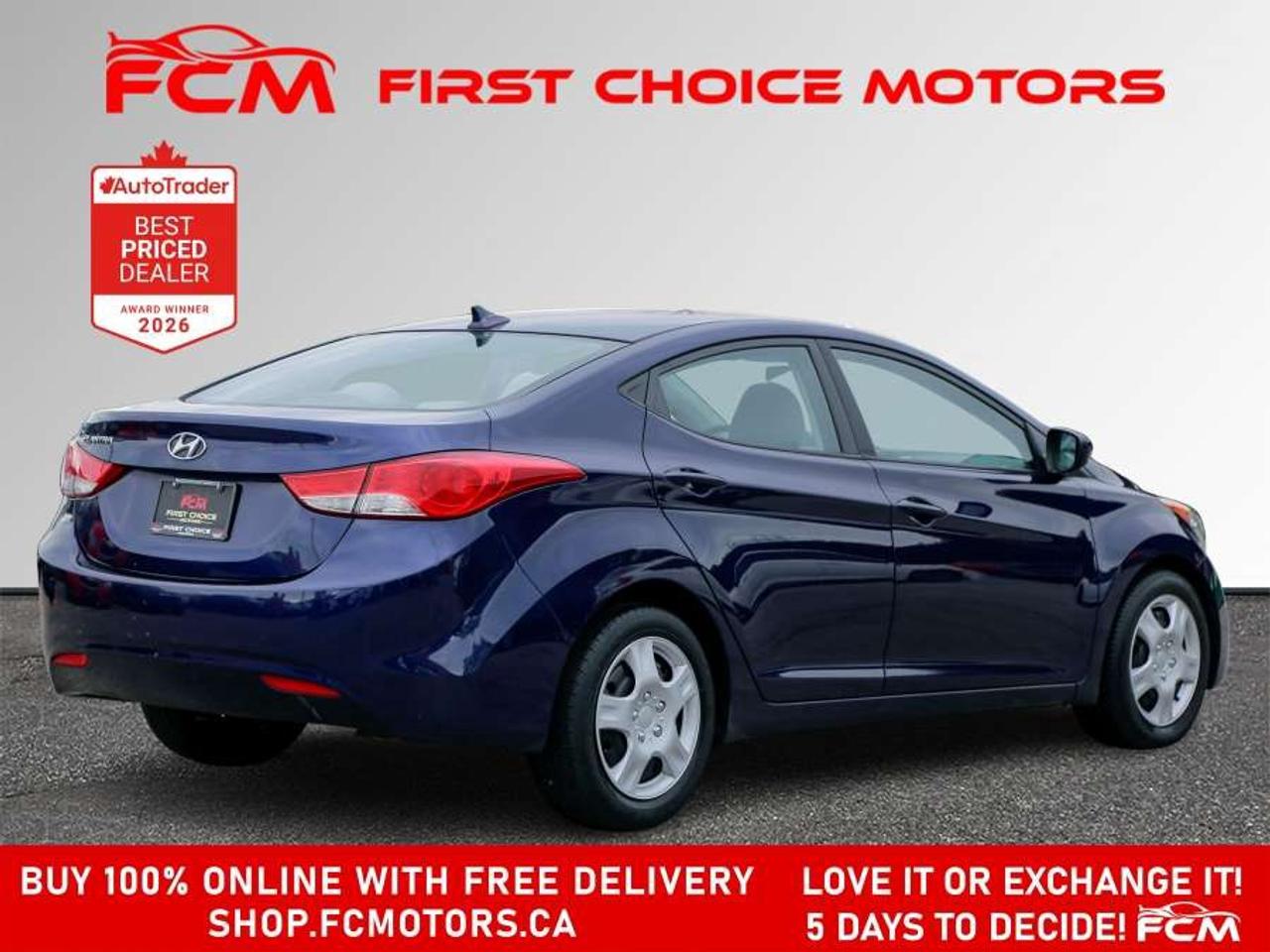 2013 Hyundai Elantra GL   FULLY CERTIFIED WITH WARRANTY Photo