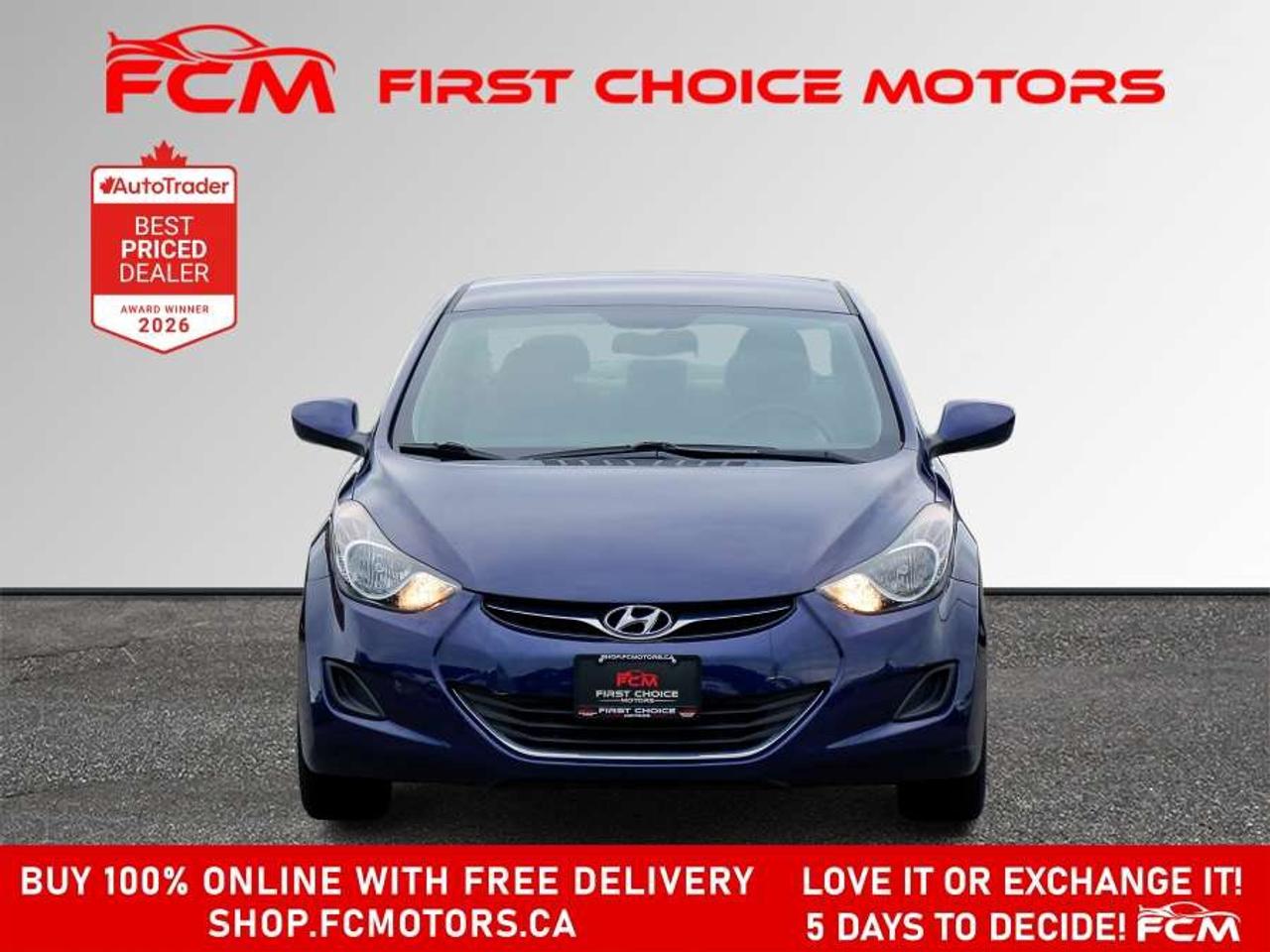2013 Hyundai Elantra GL   FULLY CERTIFIED WITH WARRANTY Photo