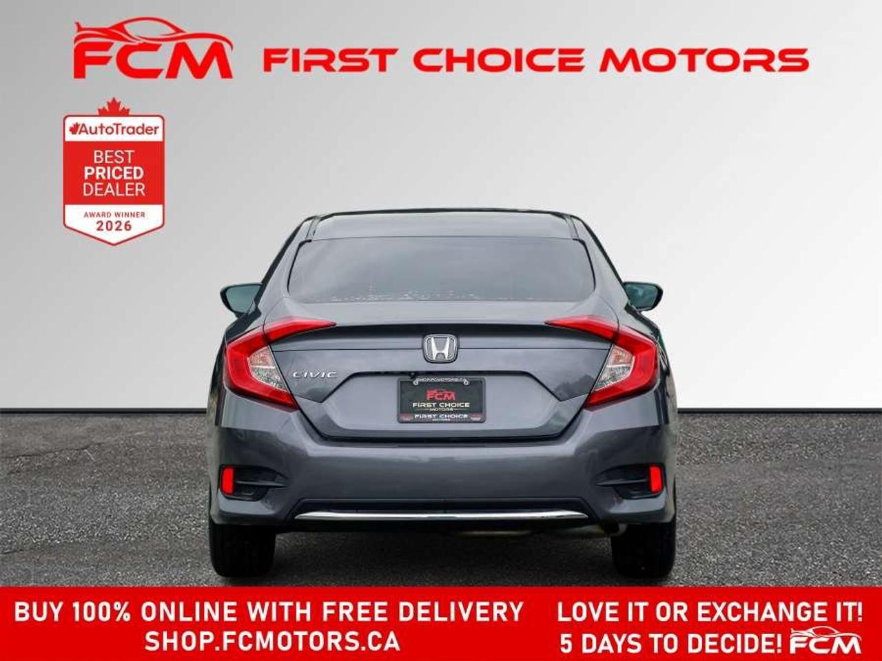 2019 Honda Civic LX   FULLY CERTIFIED WITH WARRANTY Photo
