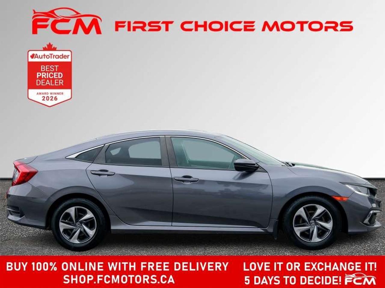 2019 Honda Civic LX   FULLY CERTIFIED WITH WARRANTY Photo