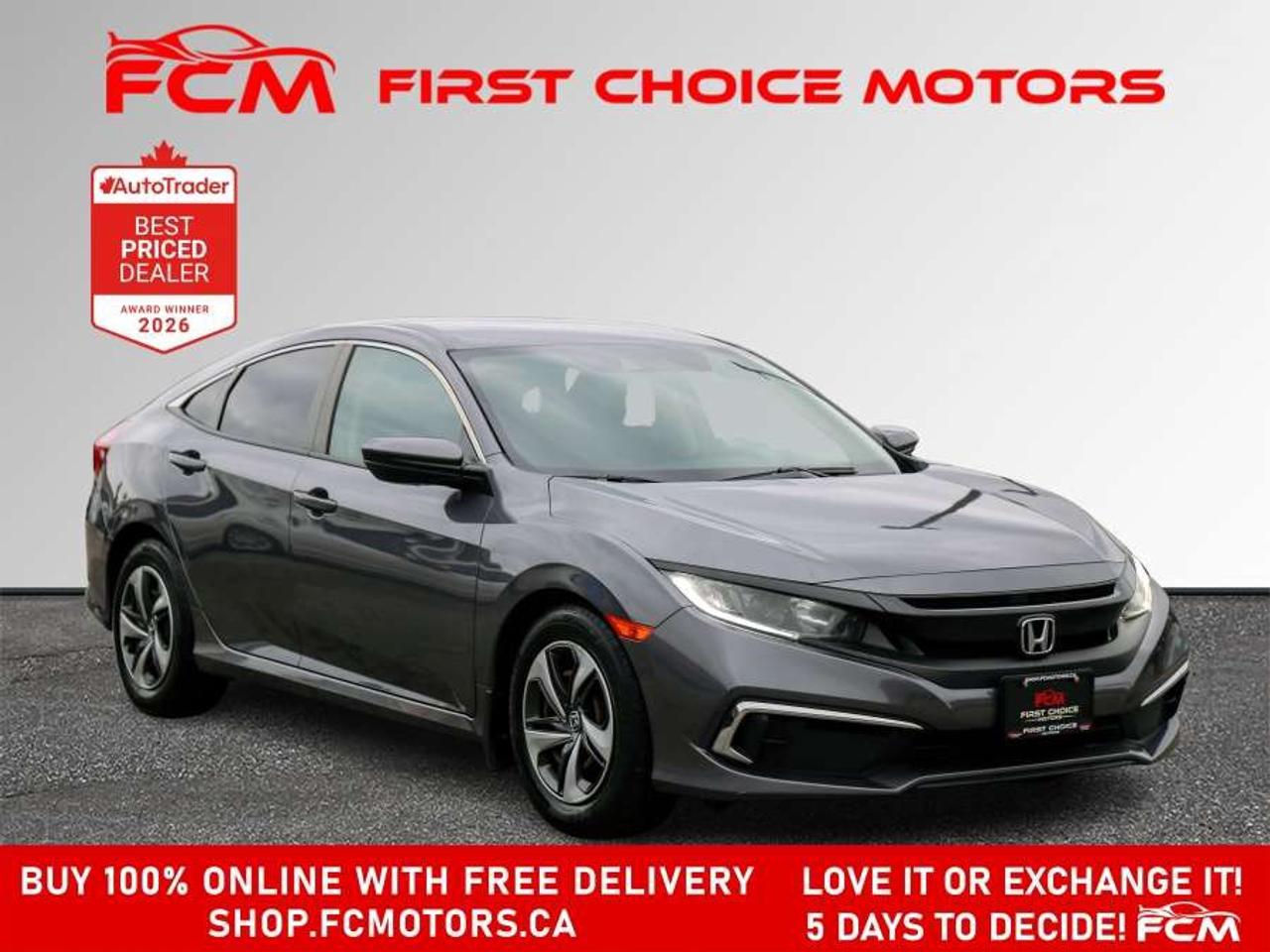 2019 Honda Civic LX   FULLY CERTIFIED WITH WARRANTY Photo