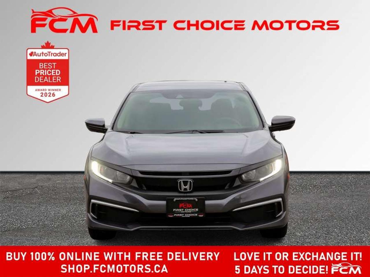 2019 Honda Civic LX   FULLY CERTIFIED WITH WARRANTY Photo