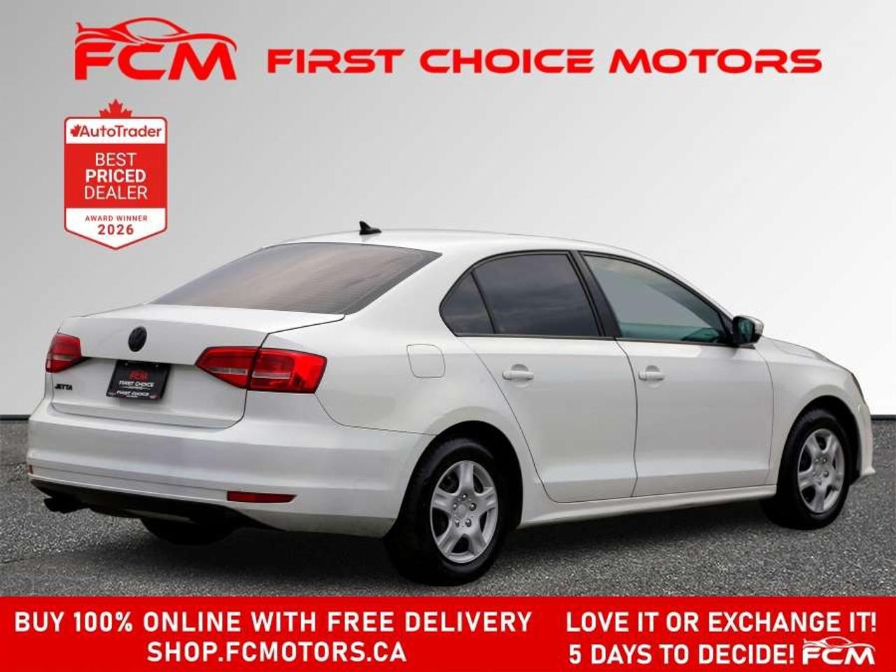 2015 Volkswagen Jetta TRENDLINE   FULLY CERTIFIED WITH WARRANTY Photo