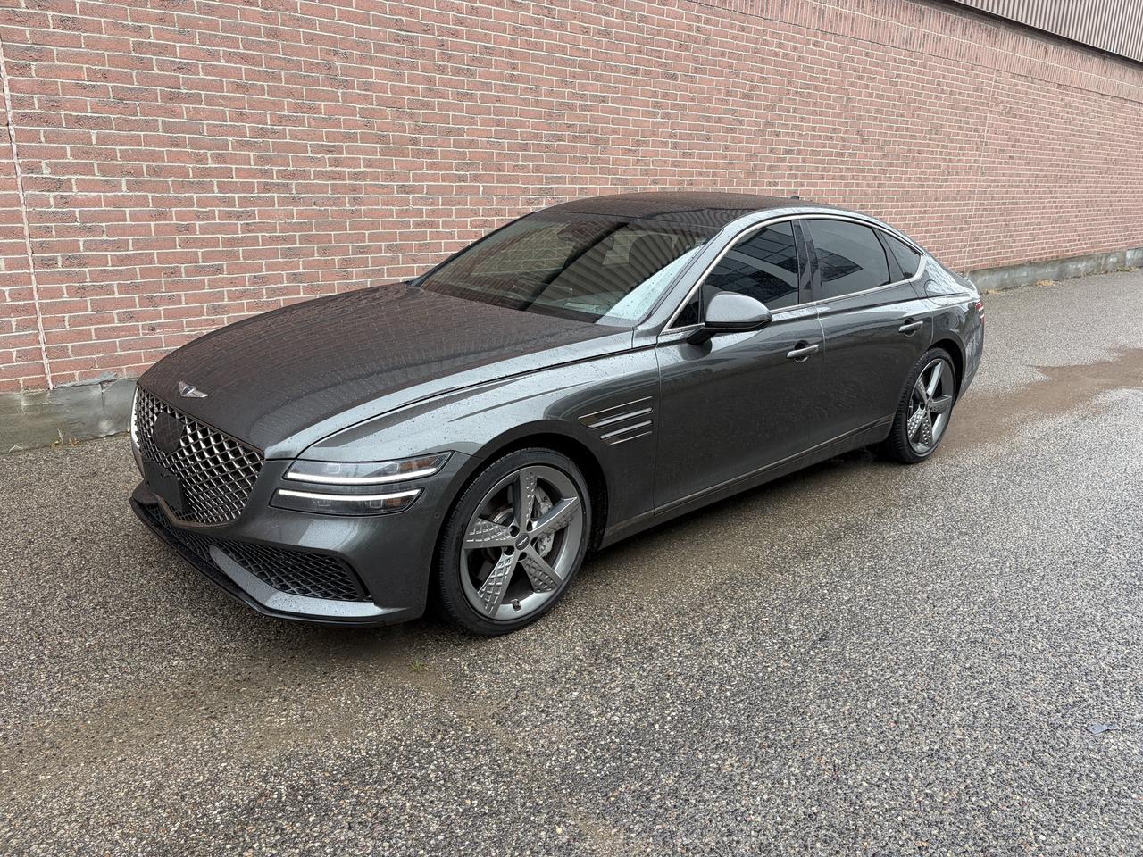2022 Genesis G80 3.5T Sport, 4WD, LOW KMS. - Photo #1