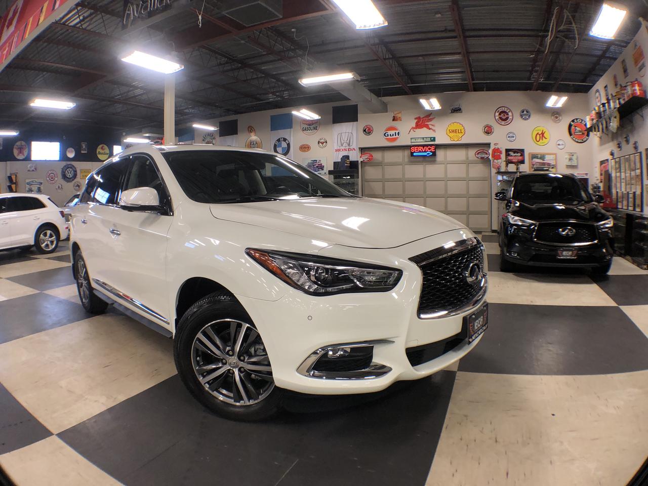2020 Infiniti QX60 AWD 7 PASS LEATHER P/SUNROOF NAVI B/SPOT CAMERA