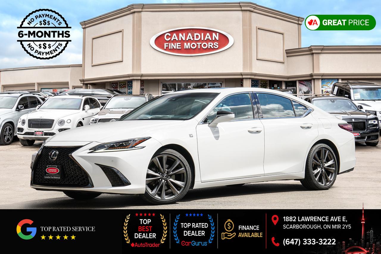 2021 Lexus ES ES 350 F-SPORT PKG|HUD|NAVI|SUNROOF|RED INT| - Photo #1