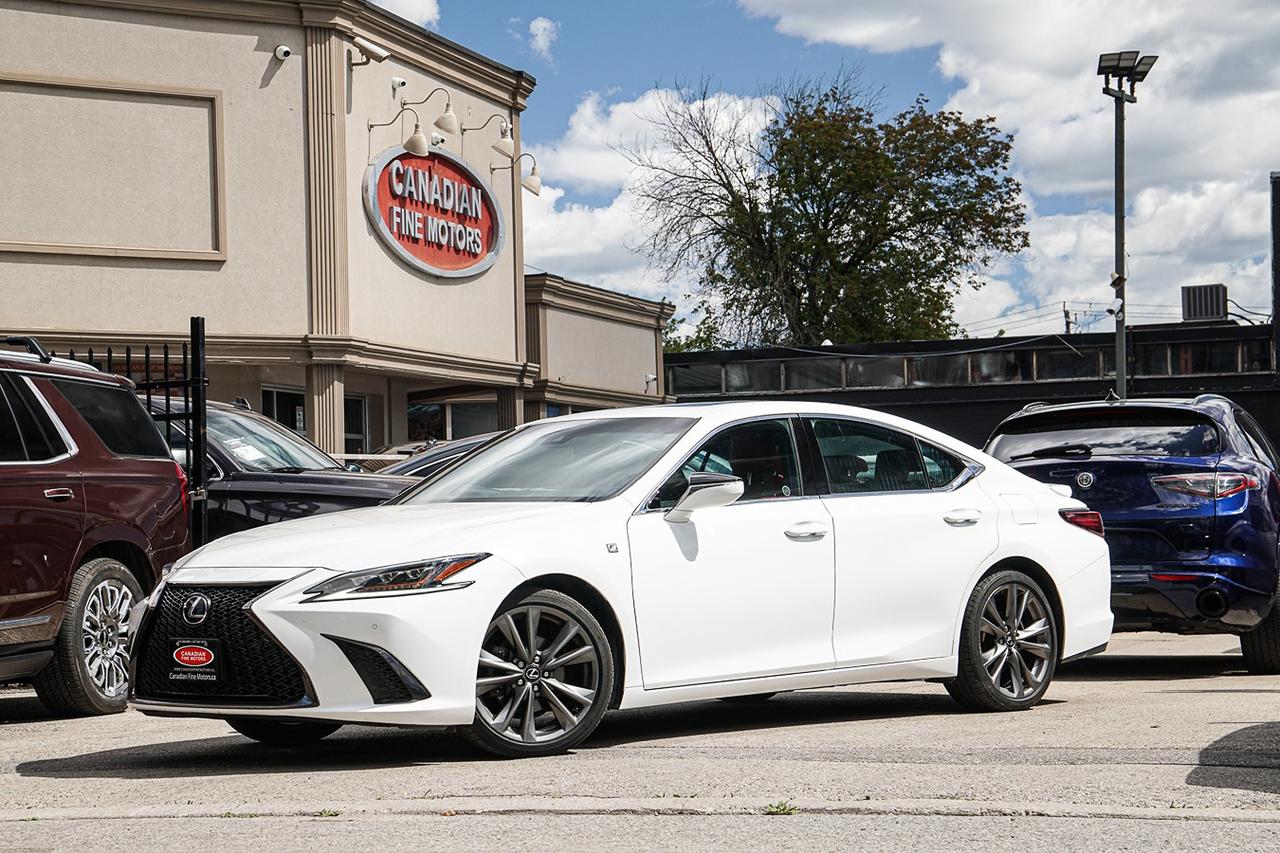 2021 Lexus ES ES 350 F-SPORT PKG|HUD|NAVI|SUNROOF|RED INT| Photo