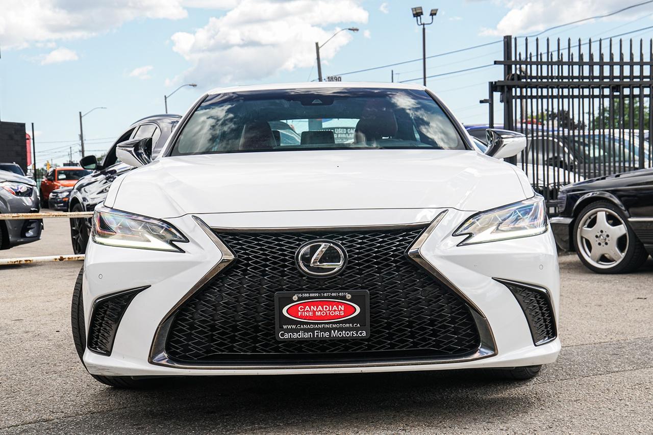 2021 Lexus ES ES 350 F-SPORT PKG|HUD|NAVI|SUNROOF|RED INT| Photo