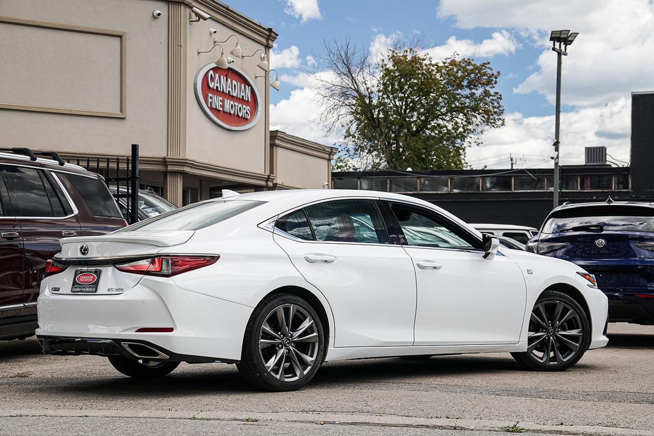 2021 Lexus ES ES 350 F-SPORT PKG|HUD|NAVI|SUNROOF|RED INT| Photo