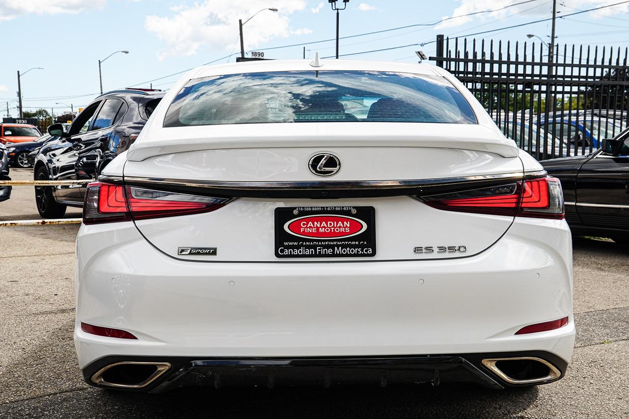2021 Lexus ES ES 350 F-SPORT PKG|HUD|NAVI|SUNROOF|RED INT| Photo
