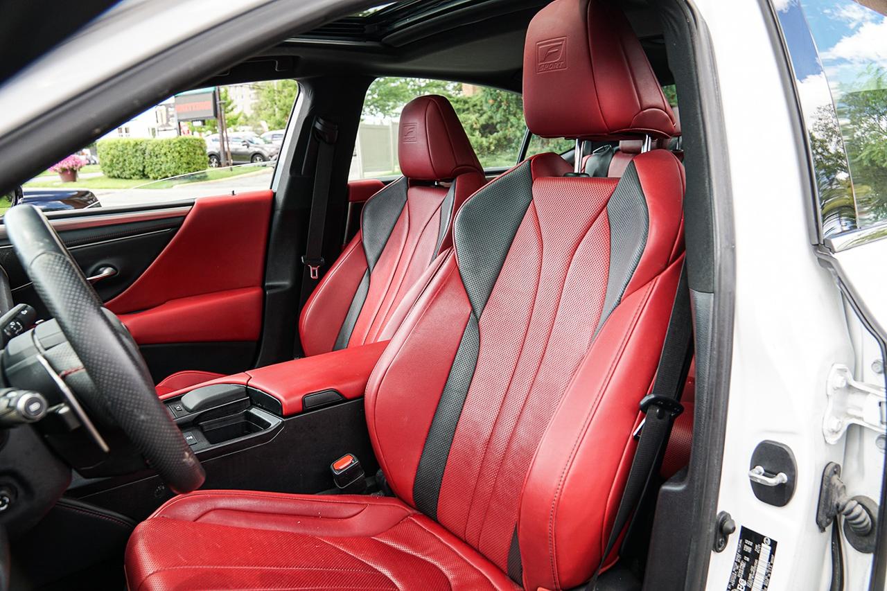2021 Lexus ES ES 350 F-SPORT PKG|HUD|NAVI|SUNROOF|RED INT| Photo