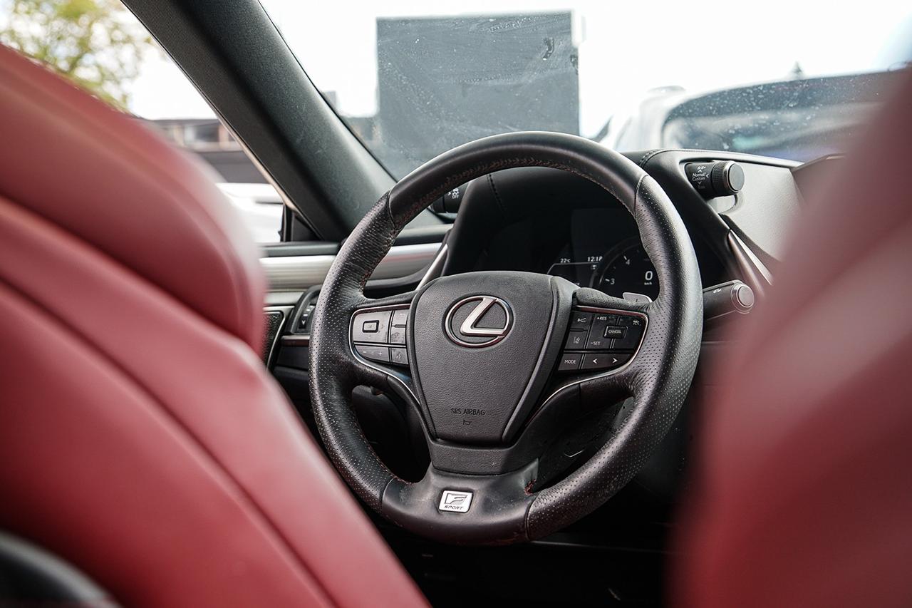 2021 Lexus ES ES 350 F-SPORT PKG|HUD|NAVI|SUNROOF|RED INT| Photo