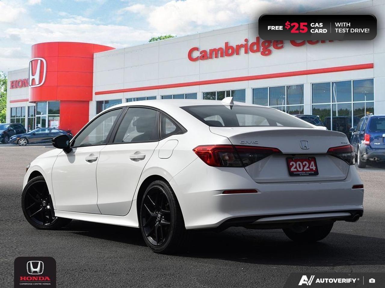 2024 Honda Civic Sport APPLE CARPLAY™/ANDROID AUTO™ | POWER SUNROOF | REARVIEW CAMERA Photo