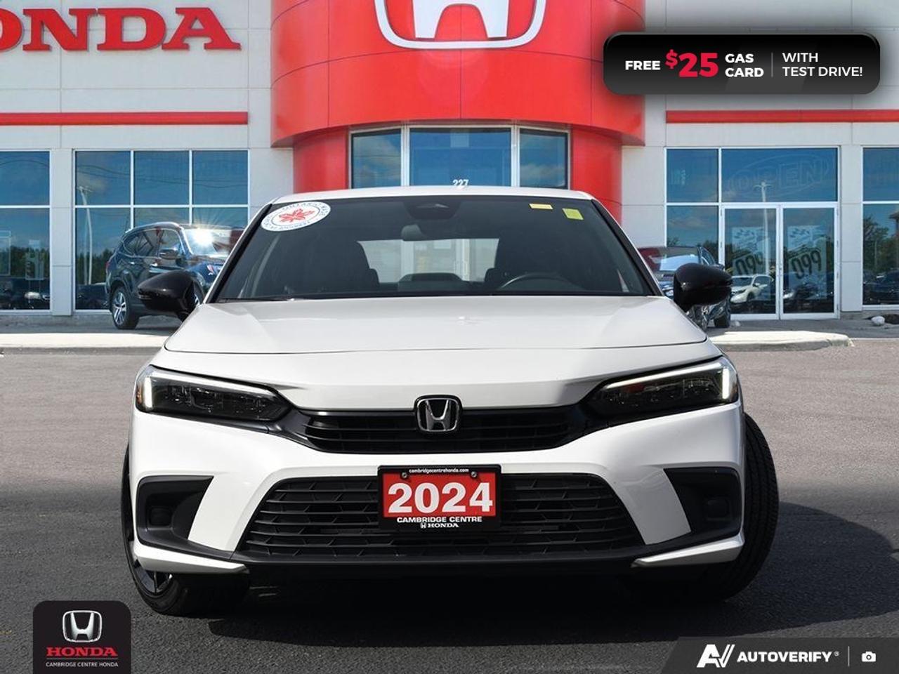2024 Honda Civic Sport APPLE CARPLAY™/ANDROID AUTO™ | POWER SUNROOF | REARVIEW CAMERA Photo1