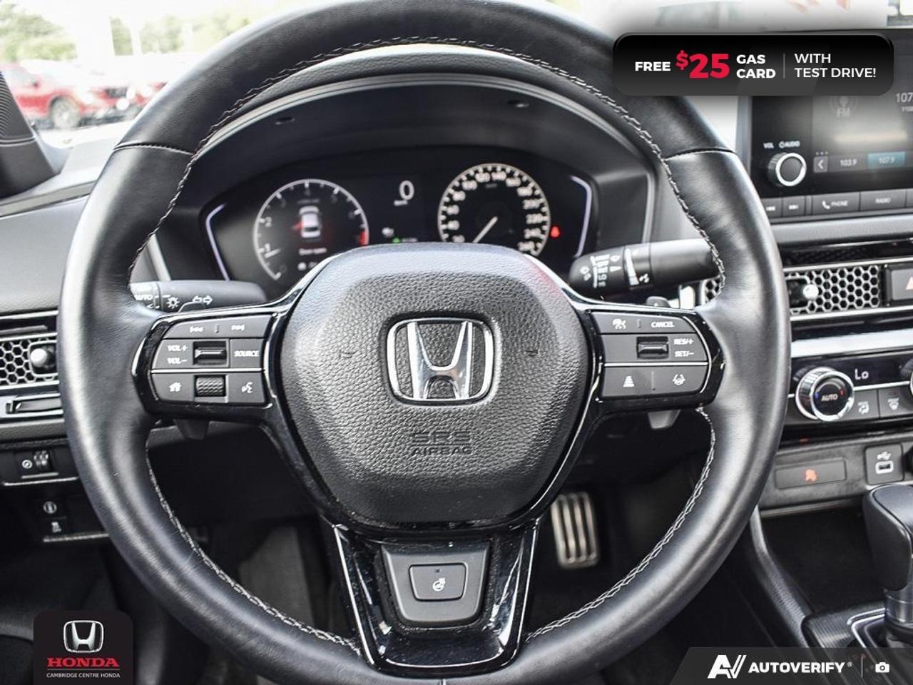 2024 Honda Civic Sport APPLE CARPLAY™/ANDROID AUTO™ | POWER SUNROOF | REARVIEW CAMERA Photo