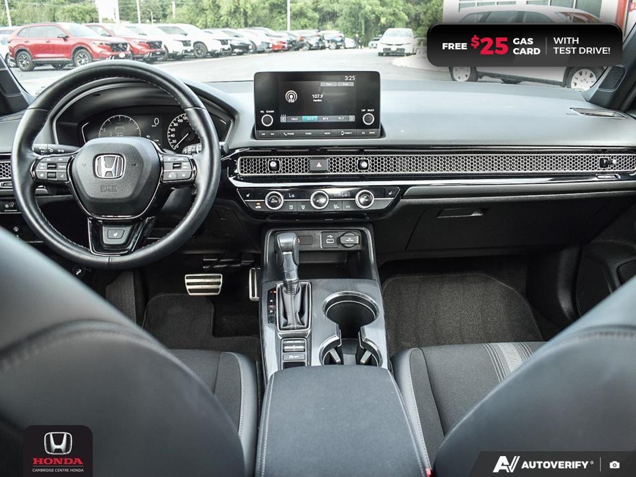 2024 Honda Civic Sport APPLE CARPLAY™/ANDROID AUTO™ | POWER SUNROOF | REARVIEW CAMERA Photo