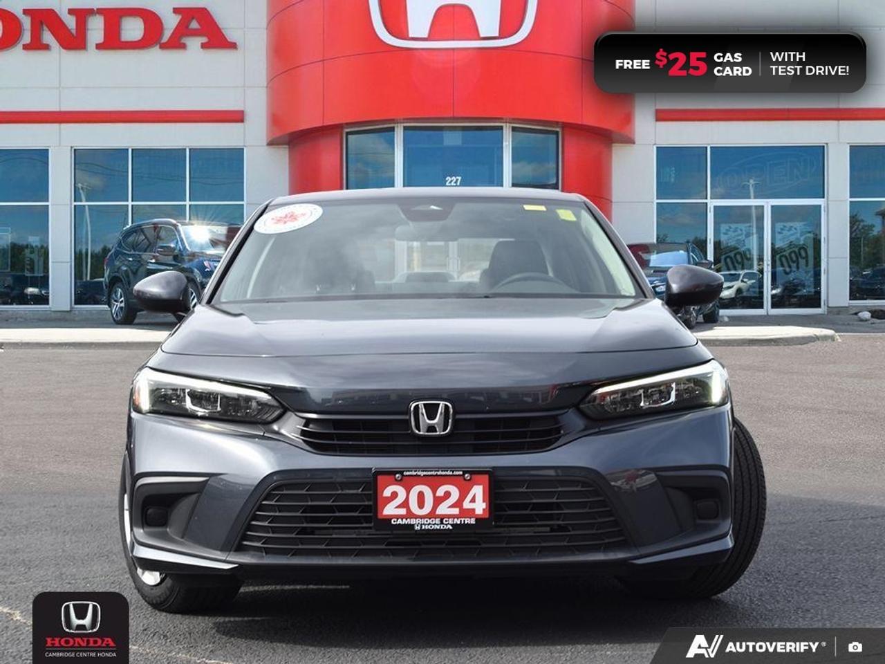 2024 Honda Civic LX-B HONDA SENSING TECHNOLOGIES | REARVIEW CAMERA | APPLE CARPLAY™/ANDROID AUTO™ Photo