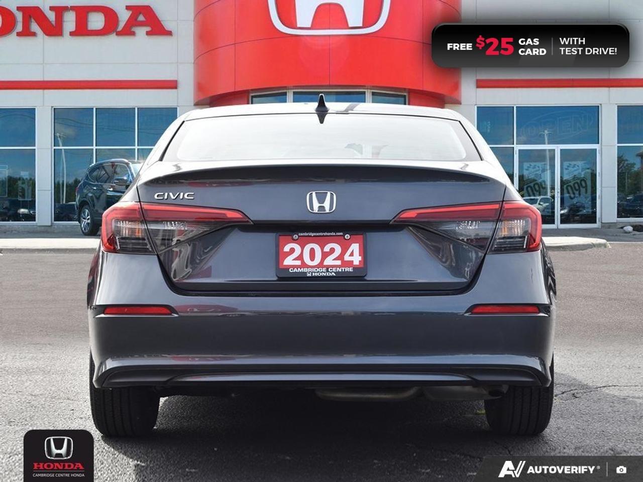 2024 Honda Civic LX-B HONDA SENSING TECHNOLOGIES | REARVIEW CAMERA | APPLE CARPLAY™/ANDROID AUTO™ Photo4