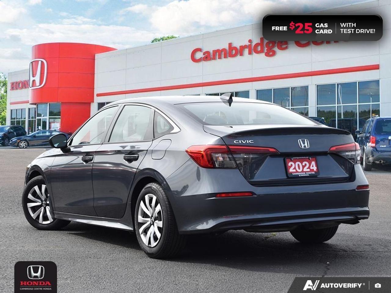 2024 Honda Civic LX-B HONDA SENSING TECHNOLOGIES | REARVIEW CAMERA | APPLE CARPLAY™/ANDROID AUTO™ Photo3