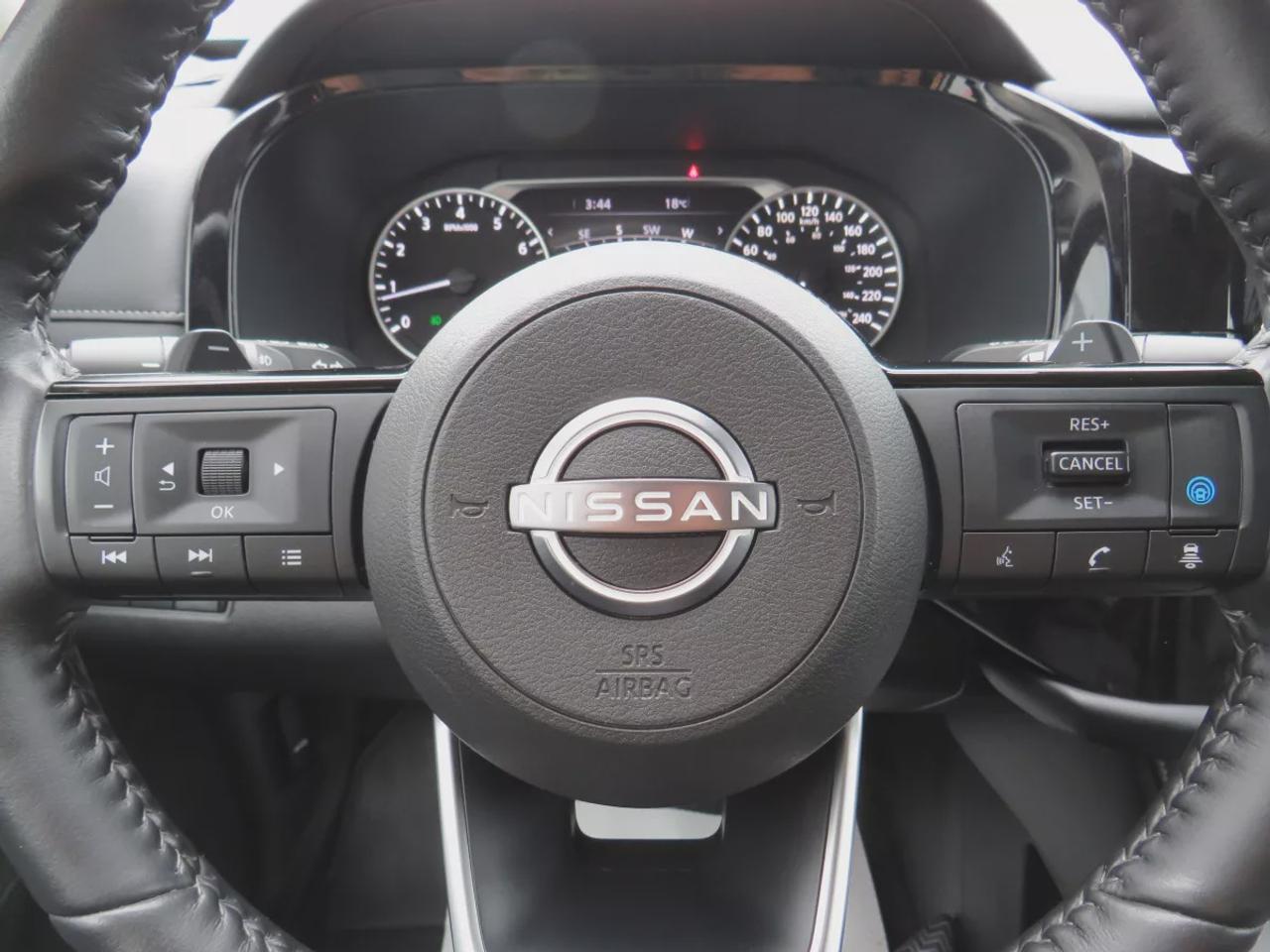2024 Nissan Pathfinder SL | 4WD | 8 Passenger | Automatic | Alloy Wheels | Panoramic Moonroof | Leather Seats | Heated Front Seats | Heated Steering Wheel | Tri-Zone Climate Control | Touchscreen Display | Wireless Apple CarPlay & Android Auto | Wireless Charging | Bluetooth |  Photo
