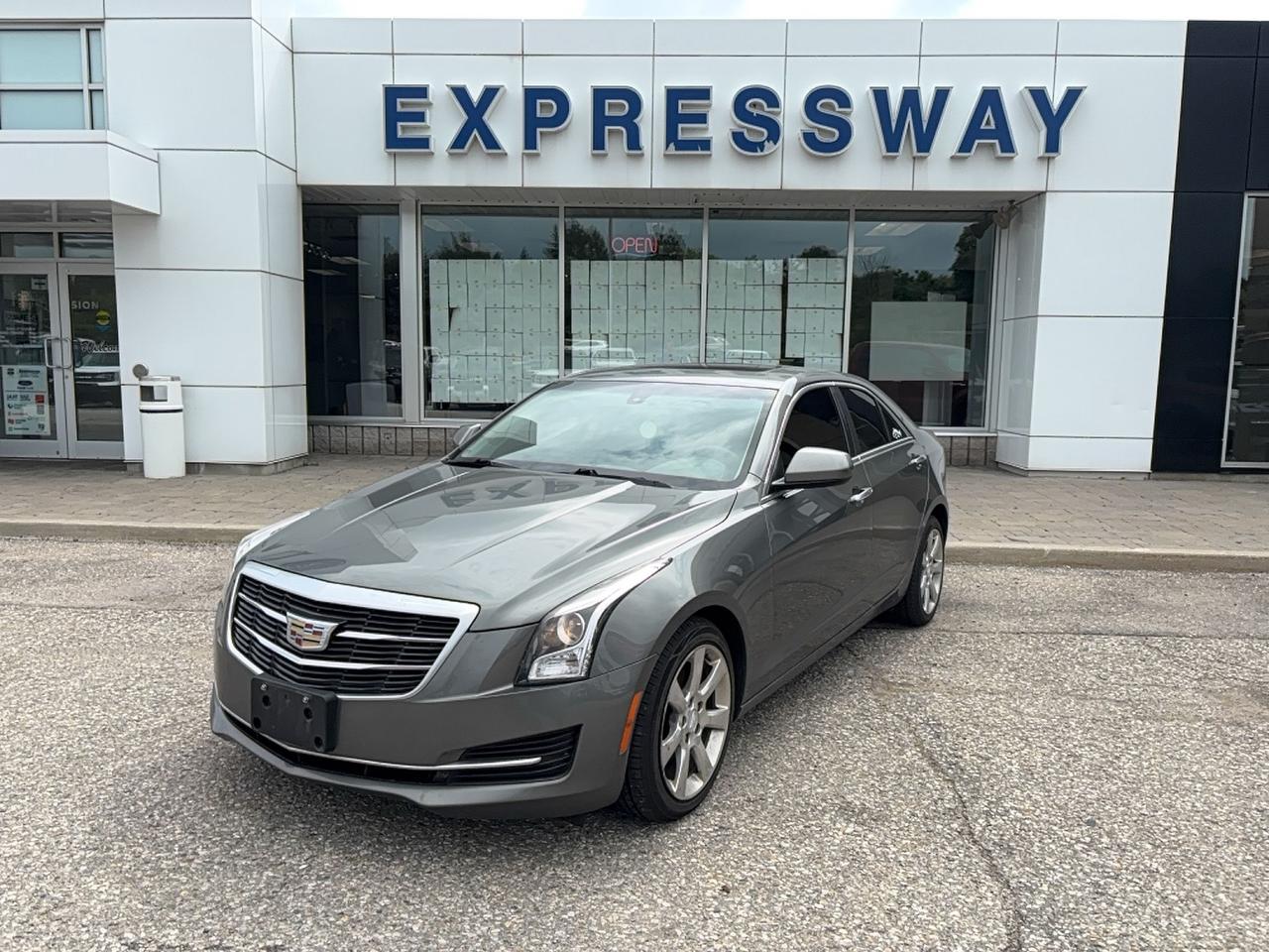 2016 Cadillac ATS 2L TURBO, LOCAL TRADE LEATHER, AWD, AS TRADED Photo0