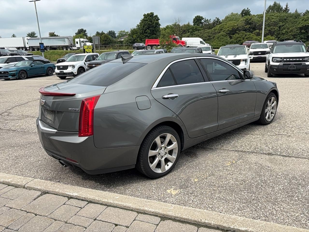 2016 Cadillac ATS 2L TURBO, LOCAL TRADE LEATHER, AWD, AS TRADED Photo4