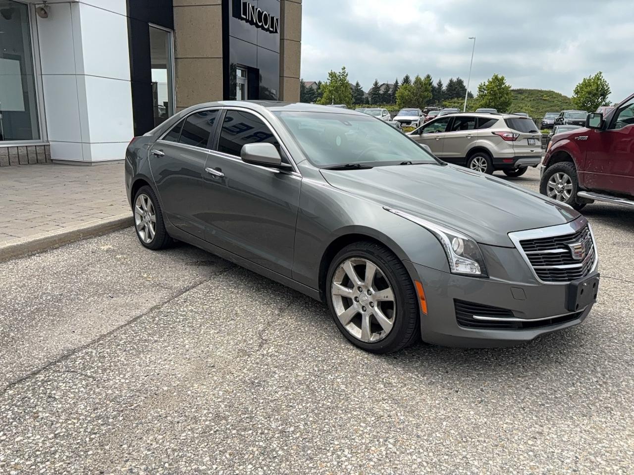 2016 Cadillac ATS 2L TURBO, LOCAL TRADE LEATHER, AWD, AS TRADED Photo2