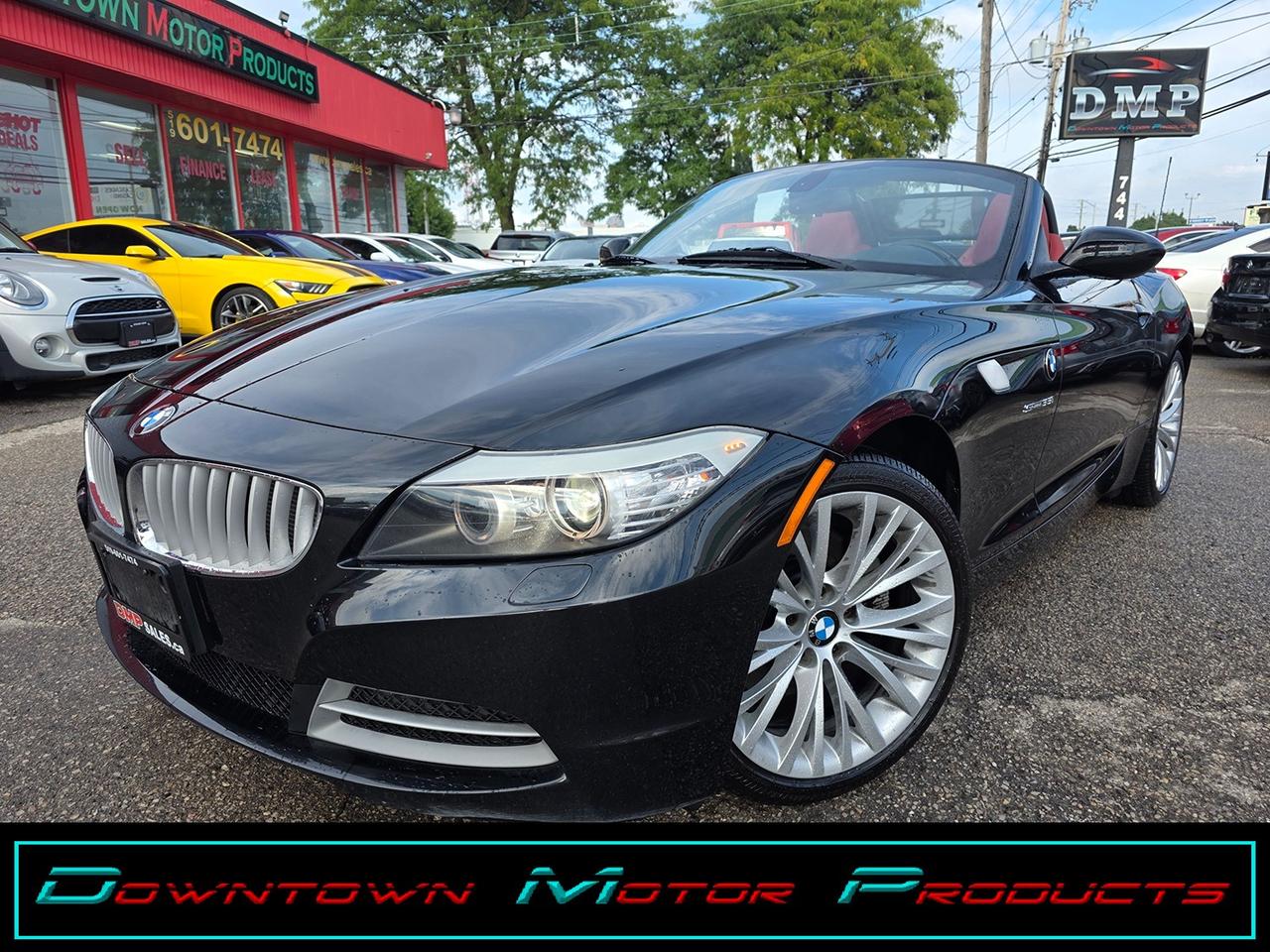 Black 2011 BMW Z4 Convertible Rear-Wheel Drive Automatic