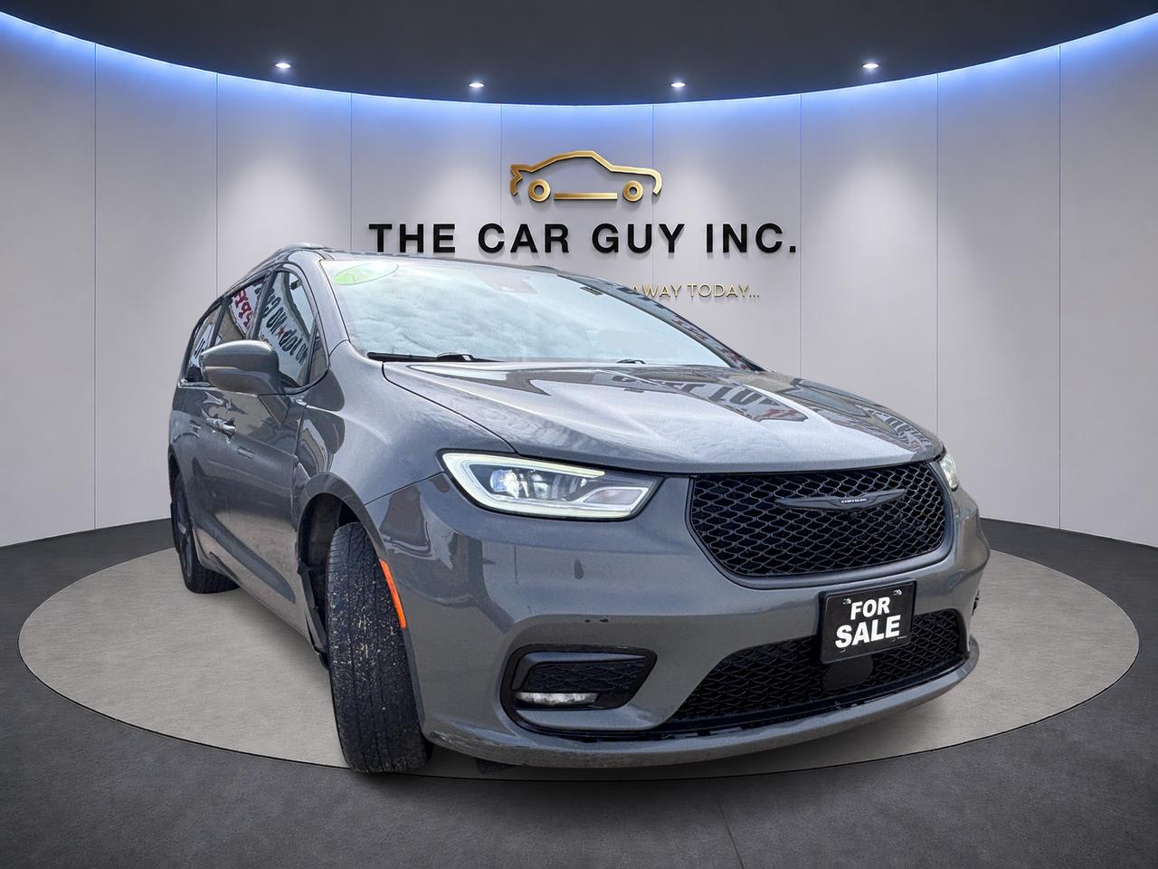 Gray 2022 Chrysler Pacifica Minivan All-Wheel Drive Automatic