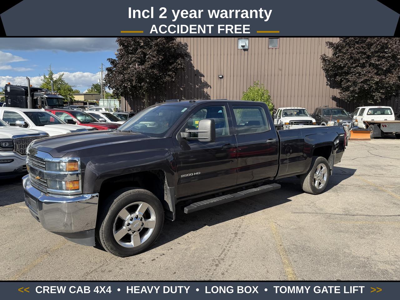 2016 Chevrolet Silverado 2500HD Work Truck Crew Cab 4WD