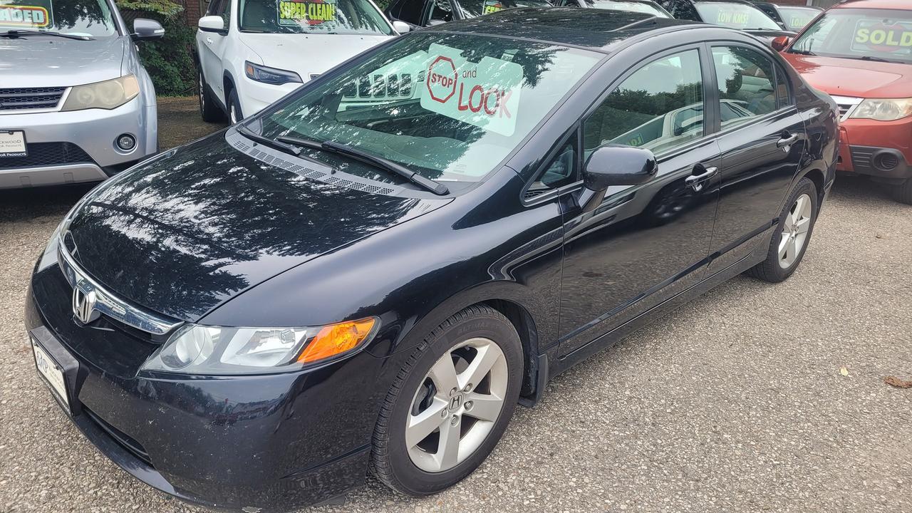 2007 Honda Civic 4dr AT EX Clean CarFax Finance Trades-ins Welcome! - Photo #1