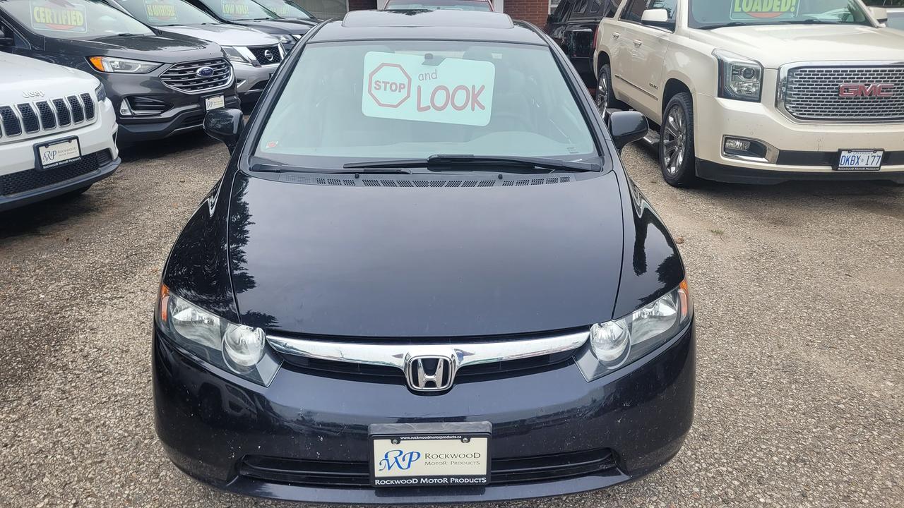 2007 Honda Civic 4dr AT EX Clean CarFax Finance Trades-ins Welcome! Photo1