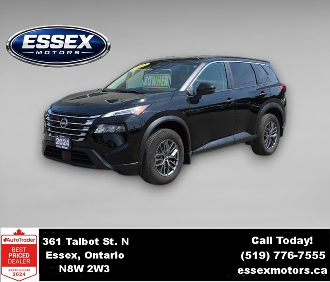 2024 Nissan Rogue S*AWD*Low Ks*Heated Seats*CarPlay*Rear Cam - Photo #1
