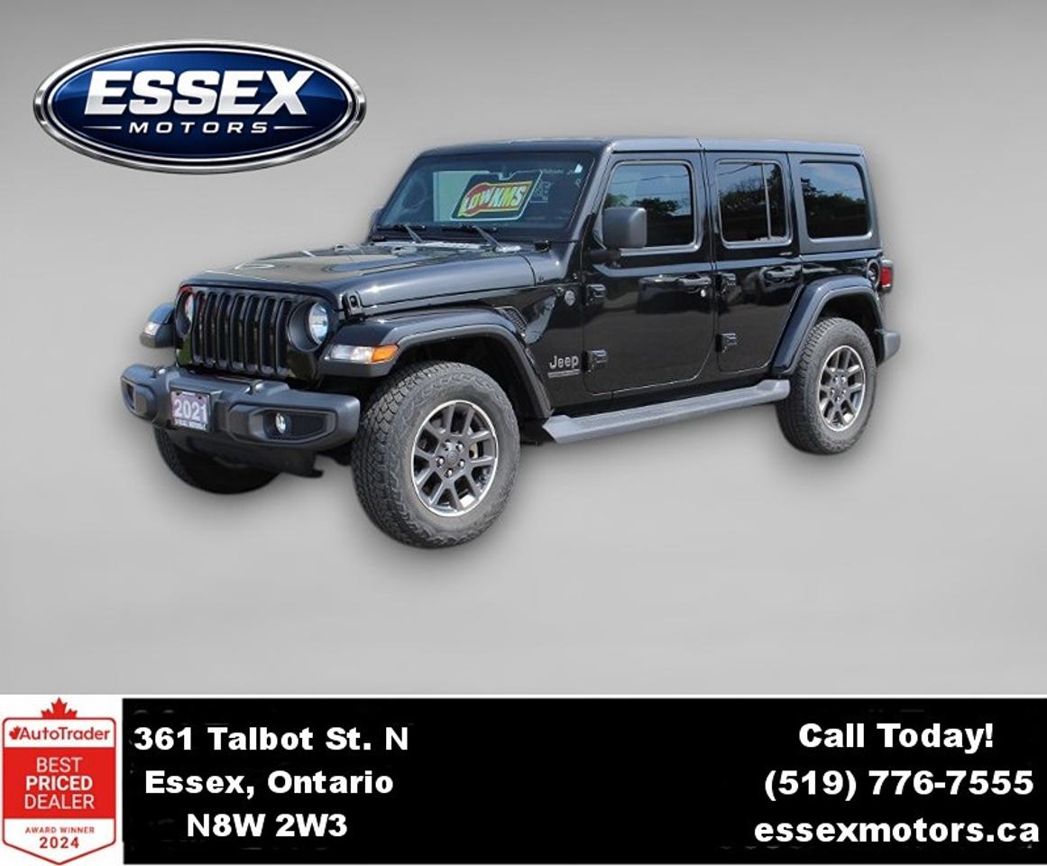 2021 Jeep Wrangler 80th*Low Ks*4x4*Heated Seats*CarPlay*Rear Cam - Photo #1