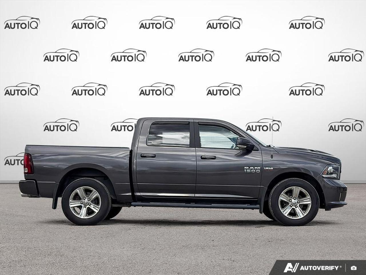 2017 RAM 1500 Sport HEATED & VENTILATED LEATHER SEATS Photo