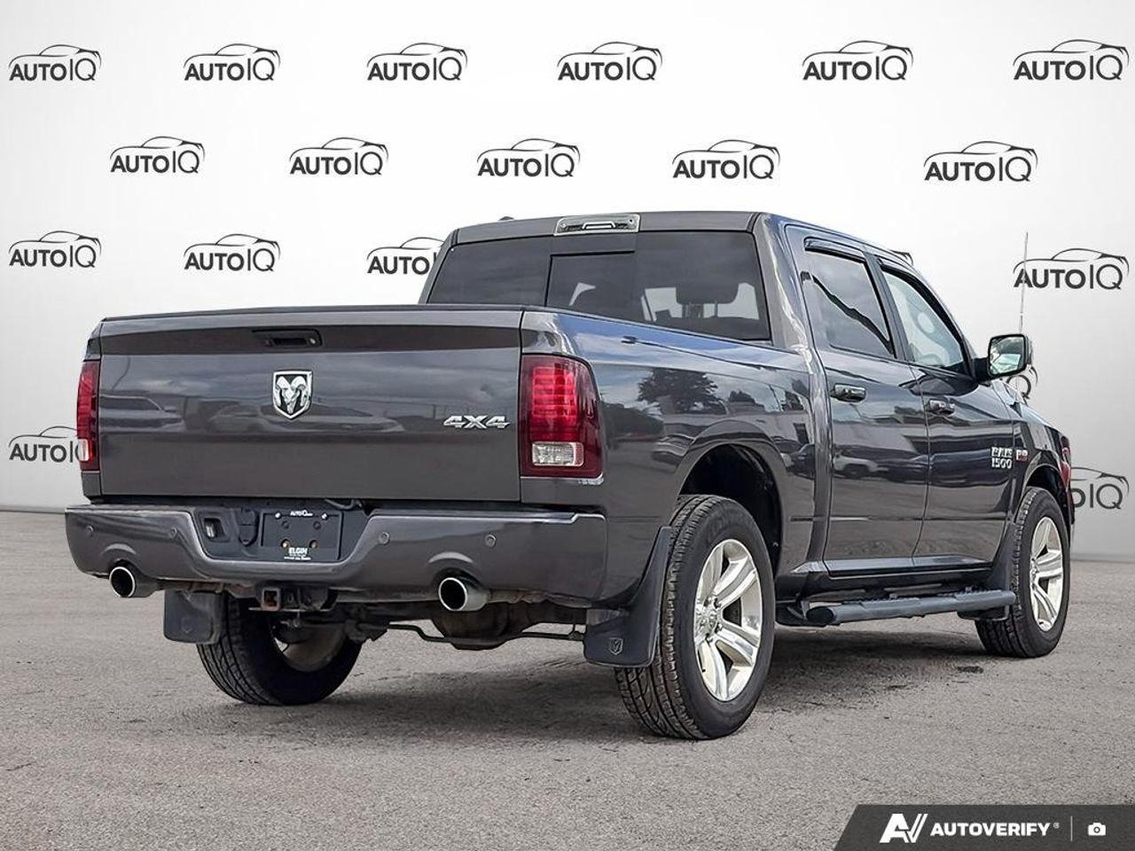 2017 RAM 1500 Sport HEATED & VENTILATED LEATHER SEATS Photo