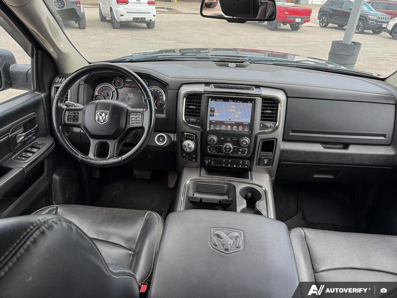 2017 RAM 1500 Sport HEATED & VENTILATED LEATHER SEATS Photo