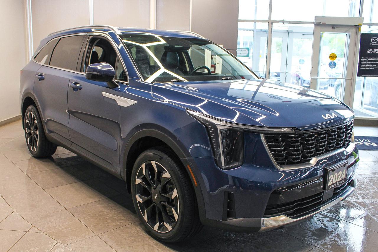 2024 Kia Sorento 2.5T X-Line SECOND ROW CAPTAINS CHAIRS - LEATHER SEATS - HEATED SEATS/STEERING WHEEL Photo