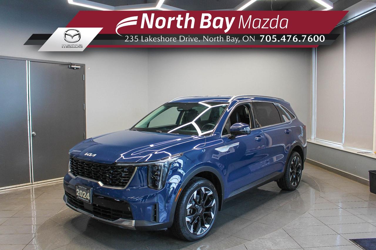 2024 Kia Sorento 2.5T X-Line SECOND ROW CAPTAINS CHAIRS - LEATHER SEATS - HEATED SEATS/STEERING WHEEL Photo