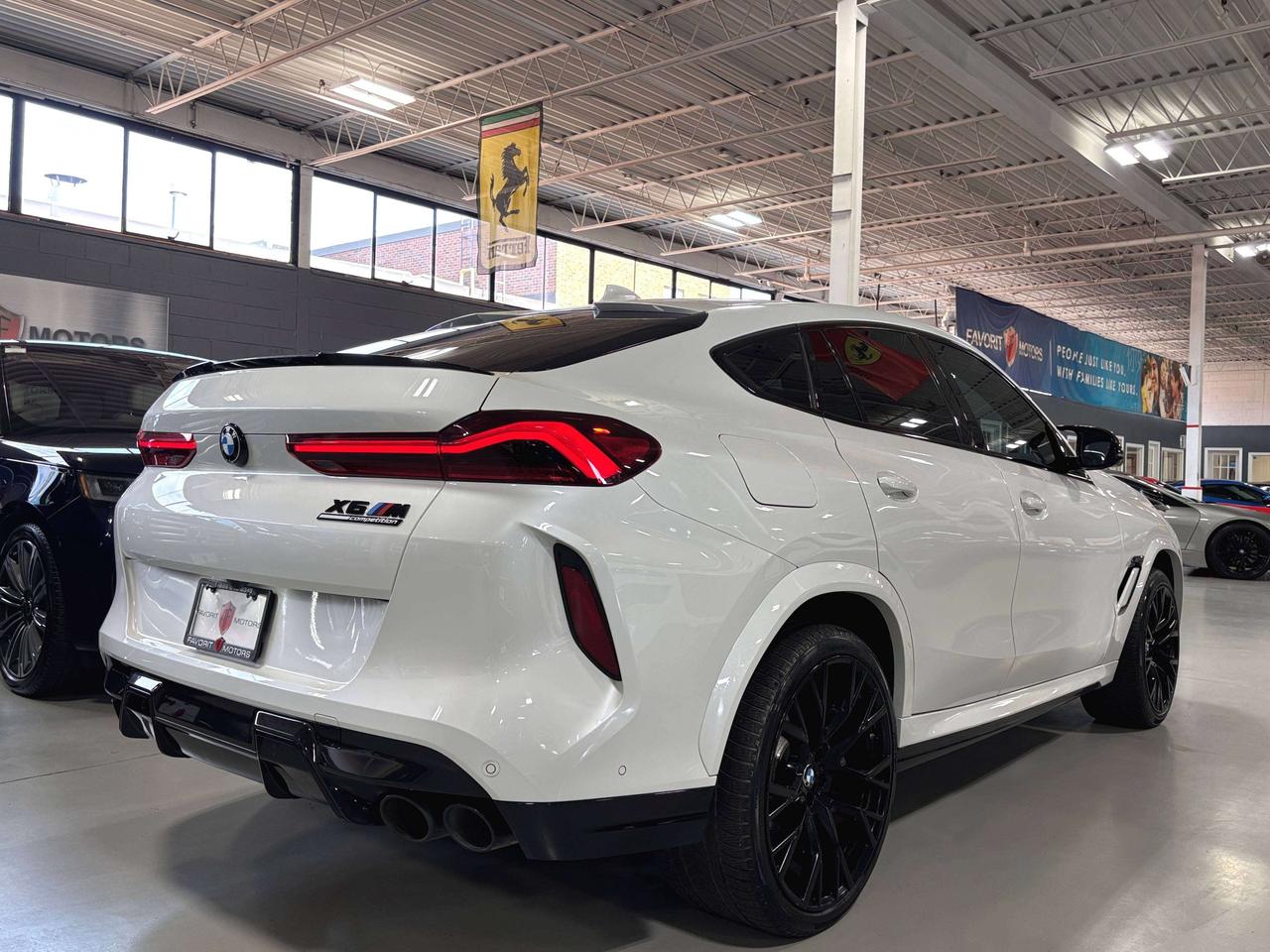 2022 BMW X6 M Competition|V8TWINTURBO|NO LUX TAX|WHITE ON WHITE| Photo