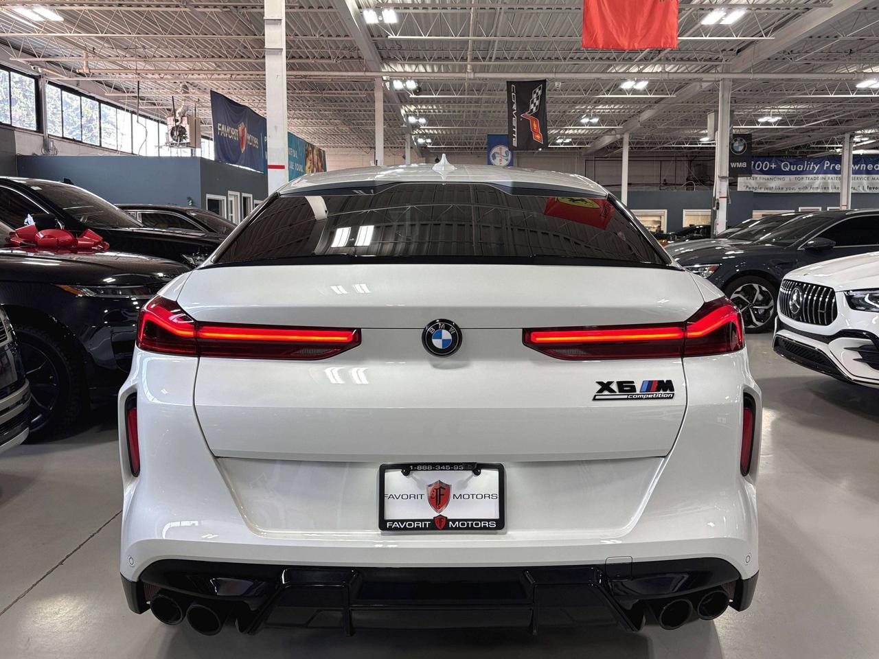 2022 BMW X6 M Competition|V8TWINTURBO|NO LUX TAX|WHITE ON WHITE| Photo