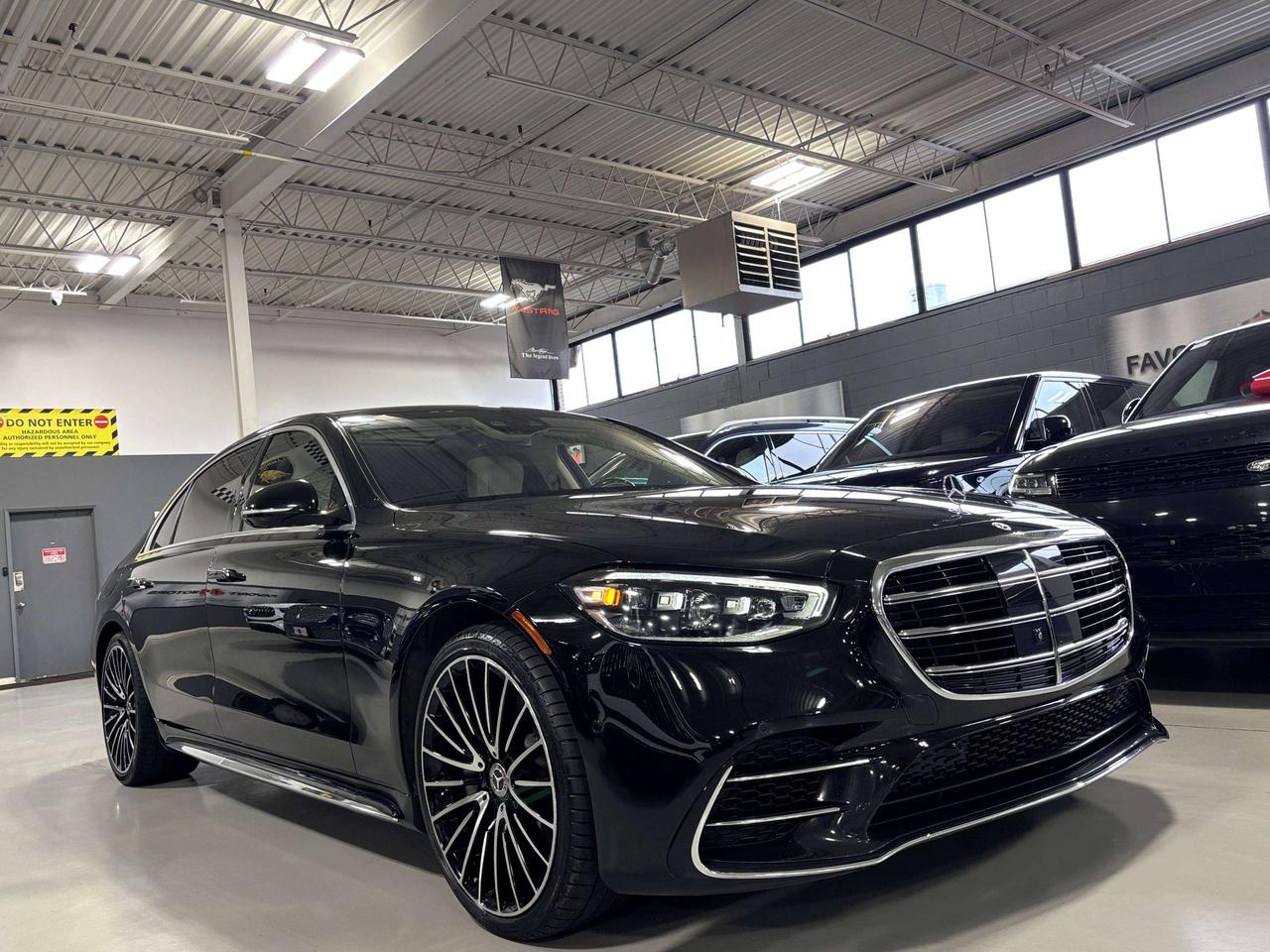 2022 Mercedes-Benz S-Class S580|4MATIC|CREAMLEATHER|REARTABLET|HUD|RECLINE|+ Photo5