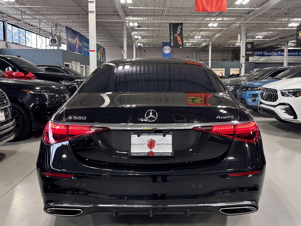 2022 Mercedes-Benz S-Class S580|4MATIC|CREAMLEATHER|REARTABLET|HUD|RECLINE|+ Photo