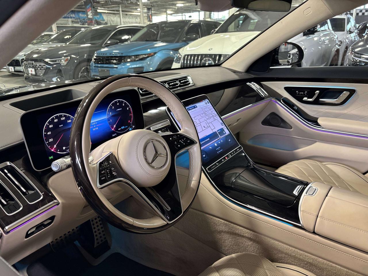 2022 Mercedes-Benz S-Class S580|4MATIC|CREAMLEATHER|REARTABLET|HUD|RECLINE|+ Photo