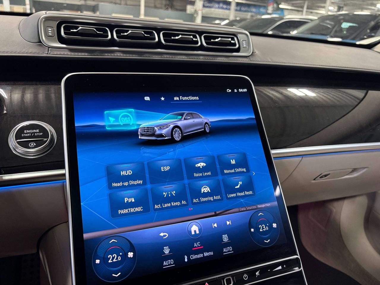 2022 Mercedes-Benz S-Class S580|4MATIC|CREAMLEATHER|REARTABLET|HUD|RECLINE|+ Photo