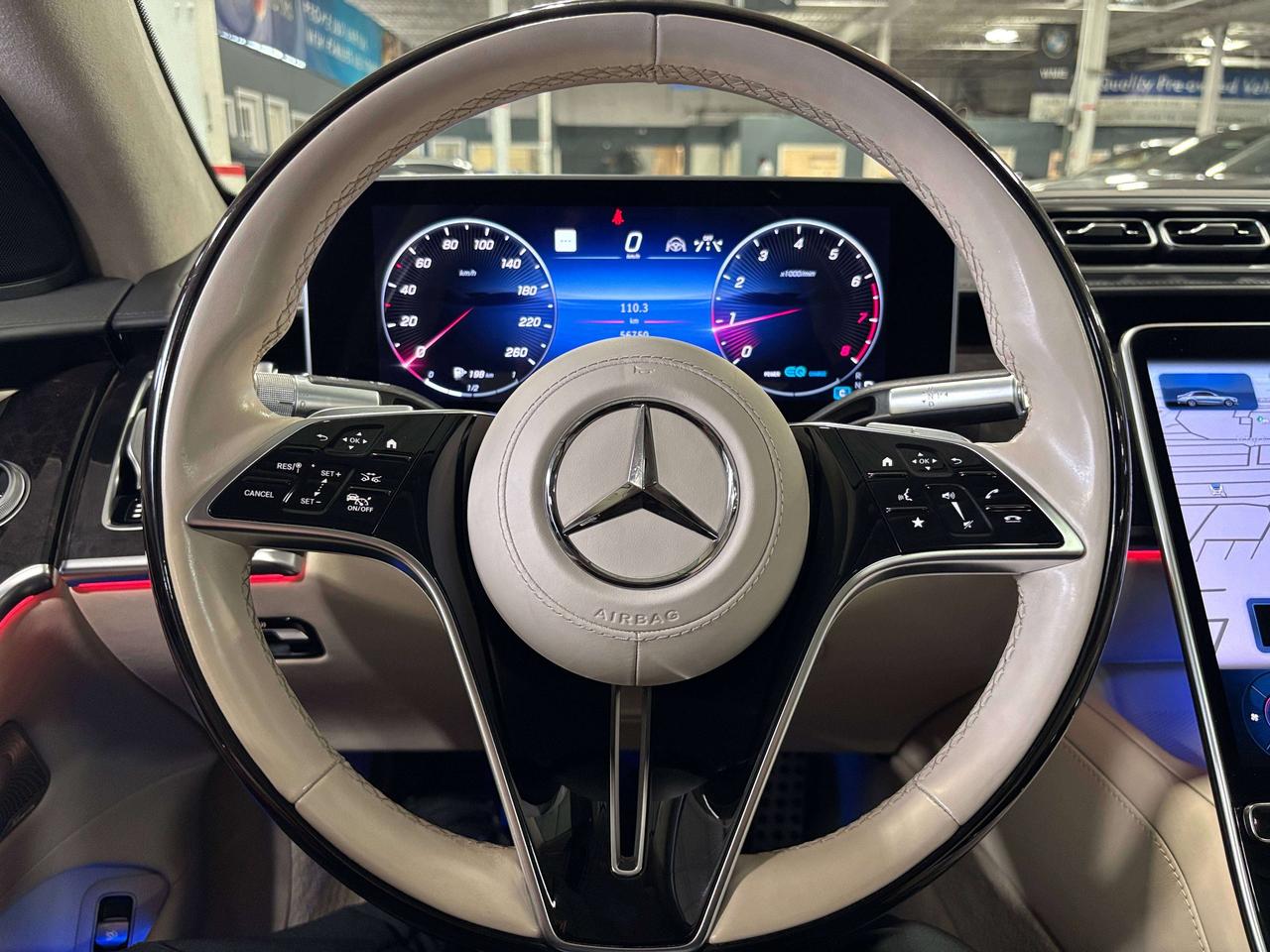 2022 Mercedes-Benz S-Class S580|4MATIC|CREAMLEATHER|REARTABLET|HUD|RECLINE|+ Photo