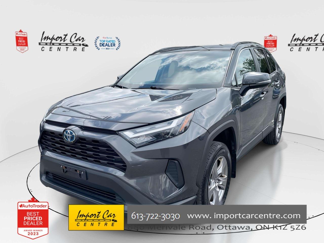 2023 Toyota RAV4 XLE HYBRID, ROOF, HTD. SEATS, BLIS, BK. CAM, ALLOYS Photo0