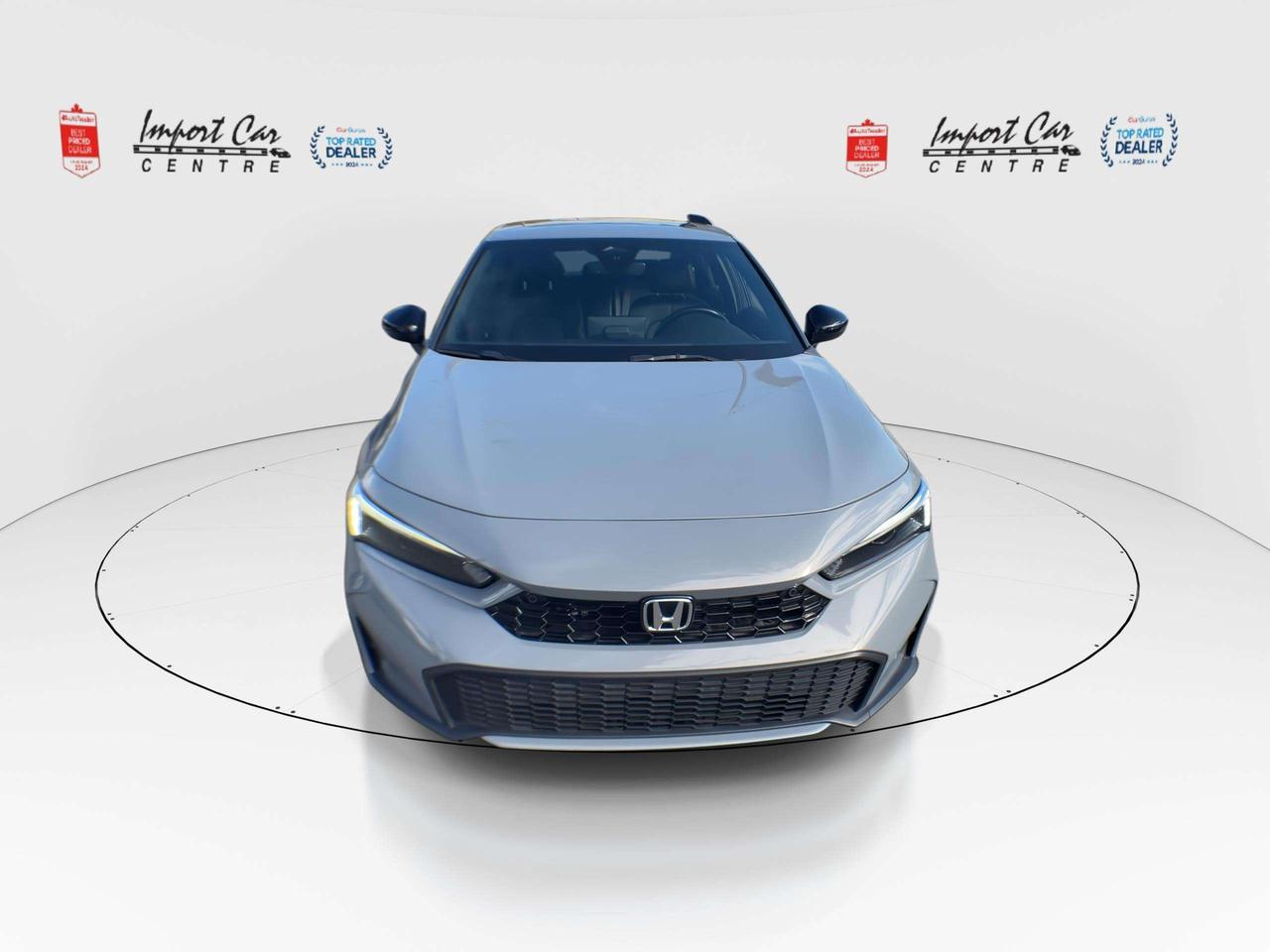 2025 Honda Civic Sport Touring HYBRID!!  LEATHER, BOSE SOUND, ROOF, NAVI, BLIS, BK. CAM, ALLOYS Photo